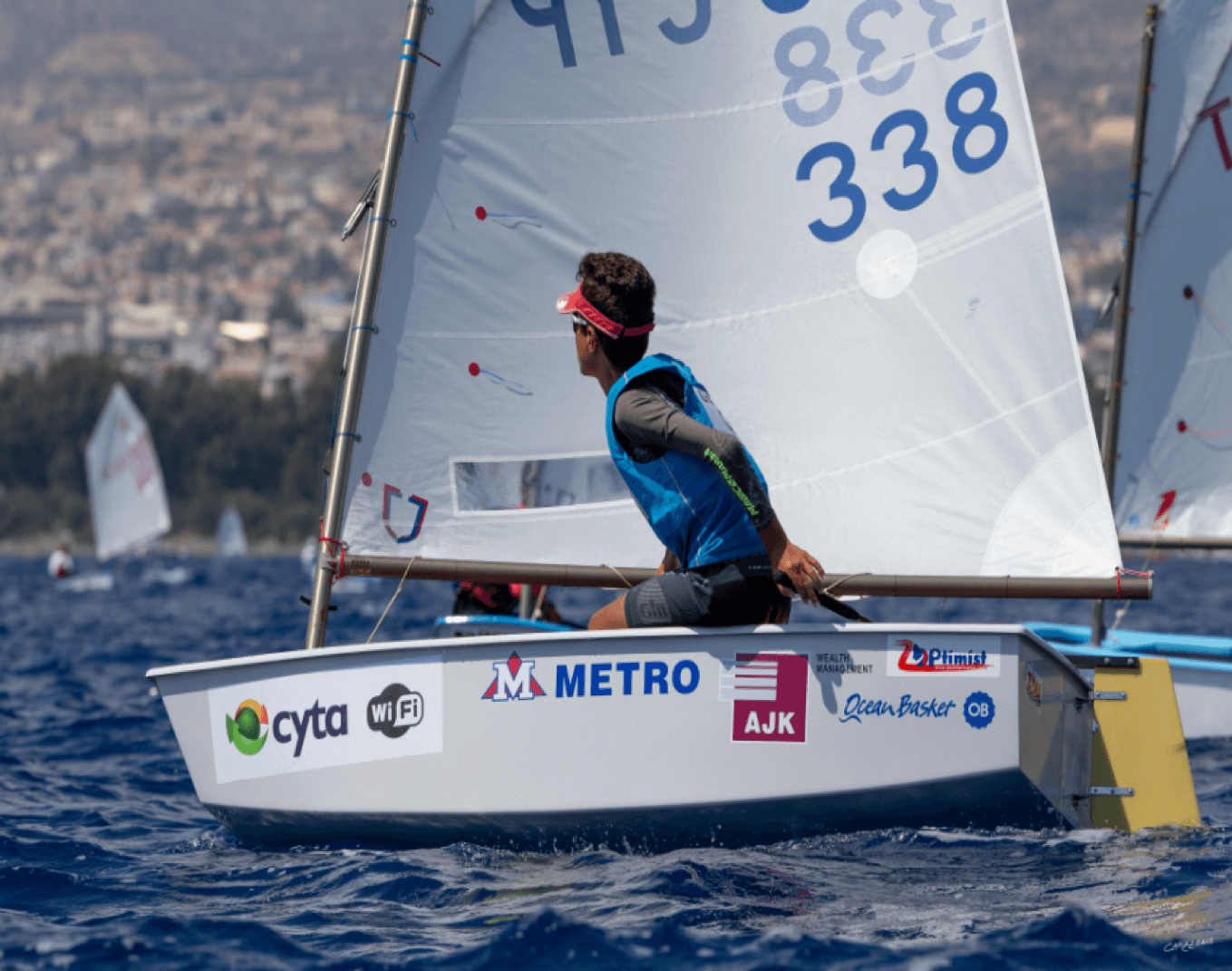 Charis Nicolaou – Pancyprian sailing champion, Category Optimist 2019